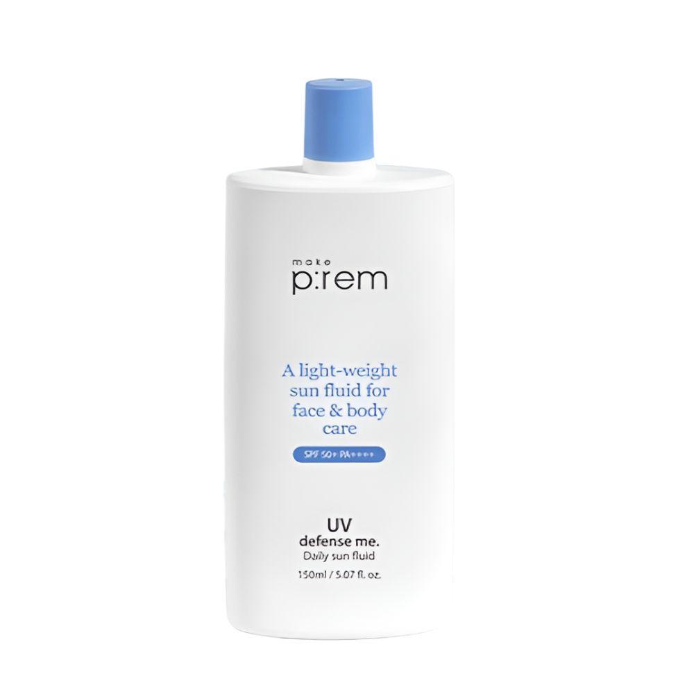 Make P:REM UV Defense Me Ежедневный солнцезащитный флюид SPF50+ PA++++ Легкий увлажняющий солнцезащитный крем 150 мл
