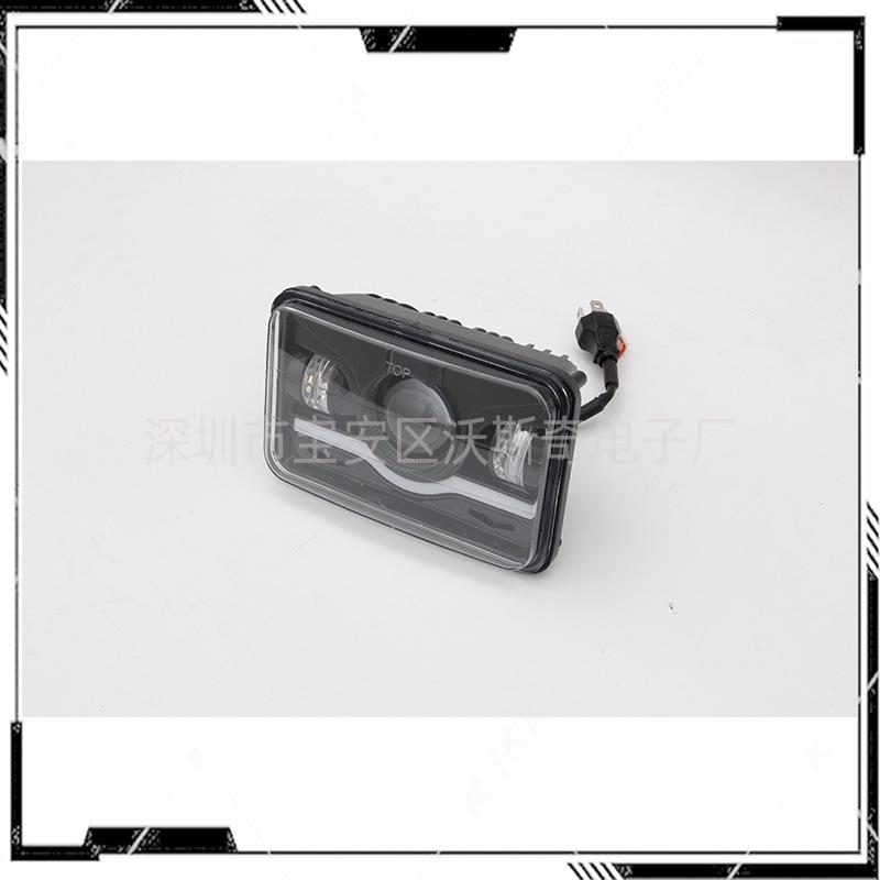 4x6 Inch LED High/Low Beam Truck Light for Jeep - Off-Road Vehicle Square Headlight