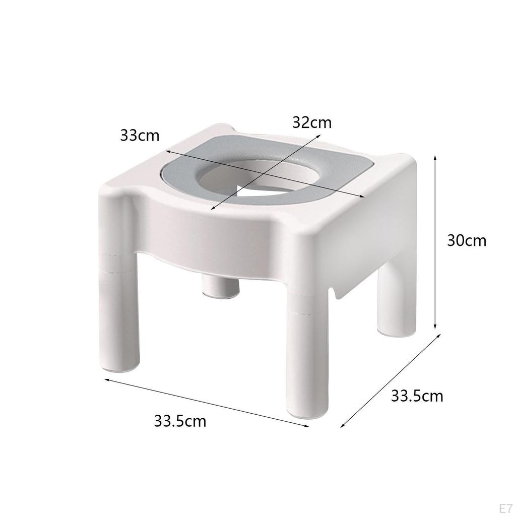 Складной стул-туалет для пожилых людей, горшок, кресло-туалет для ванной комнаты, толстый и прочный, передвижной