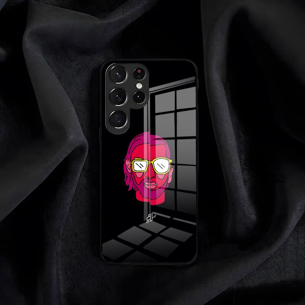 Чехол-панель P-PNL для Samsung S26 S25 Edge S24 S23 S22 S21 S20 Ultra Plus FE Стеклянная крышка
