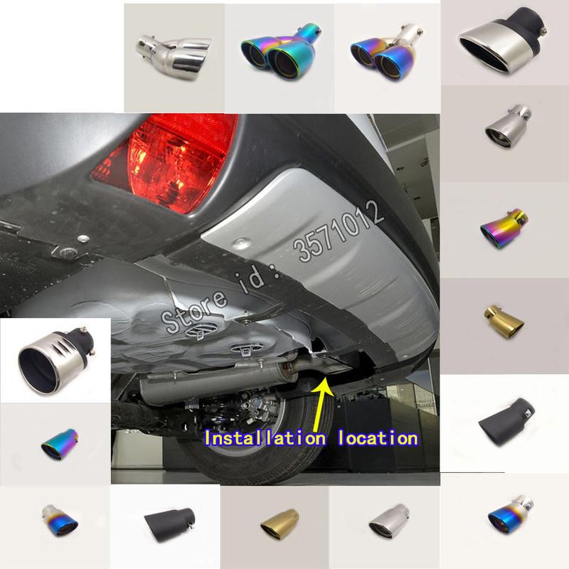 Для Peugeot 2008 2014 2015 2016 2017 автомобильный чехол глушитель внешний конец трубы специальный выхлопной наконечник хвостовой части выпускного отверстия орнамент вентиляционная рамка
