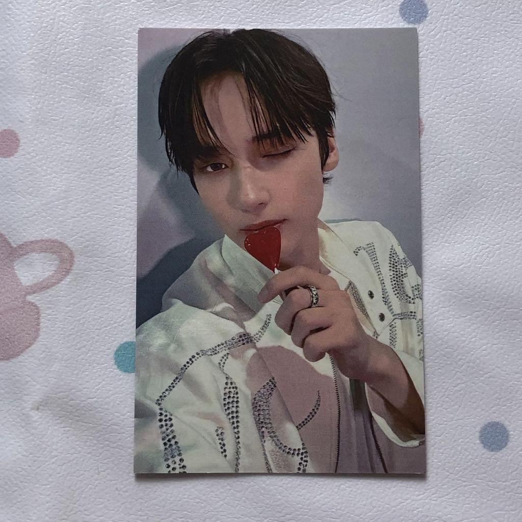 [Б/У] Хюнинкай TXT Язык любви Санок Фотокарточка