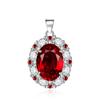 Sace Gems Классический роскошный циркон для женщин кулон ожерелье ювелирные изделия свадебное обещание вечерние подарок