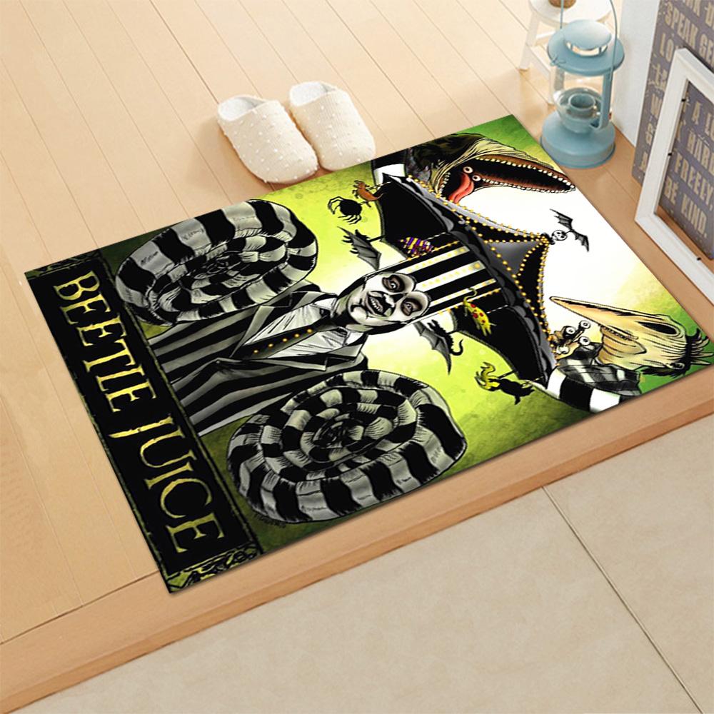 Beetlejuice: Ghostly Fun for Living Room rug, Bedroom, Study Room, Hallway Decoration, Perfect for Home Decoration or Holiday Gifts