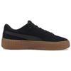 Puma Smash Platform V2 SD Black Gum Women Sneakers 373037-09
