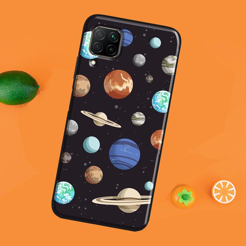 Magic Space Planet Phone Case For Huawei P40 Lite P20 P30 Pro Nova 5T P Smart Z 2019 2021 Honor 50 10i 8X 9X