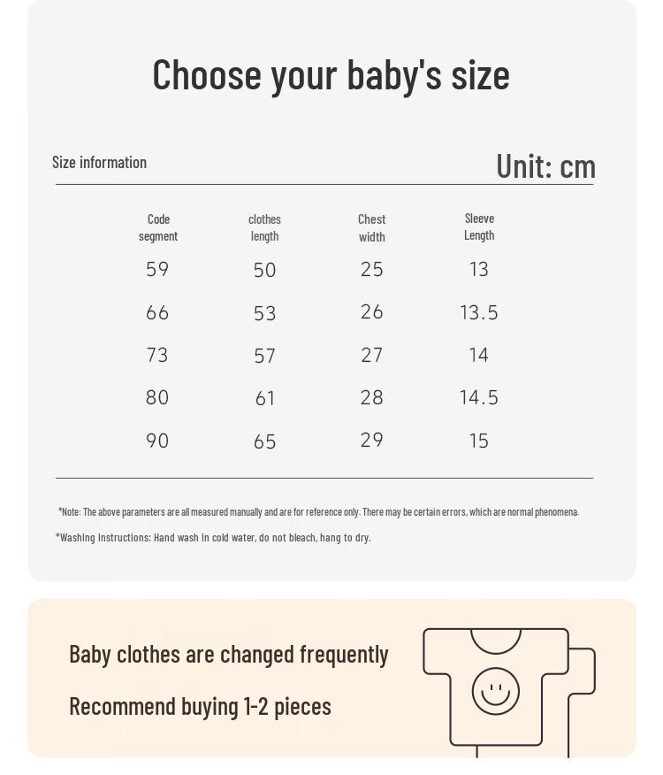 Babyprints Хлопковый комбинезон с коротким рукавом для новорожденных, 2 шт.
