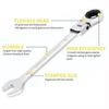 Quick Release Ratcheting Combination Wrenches 72 Teeth Ratcheting Socket Spanner Nut Tools