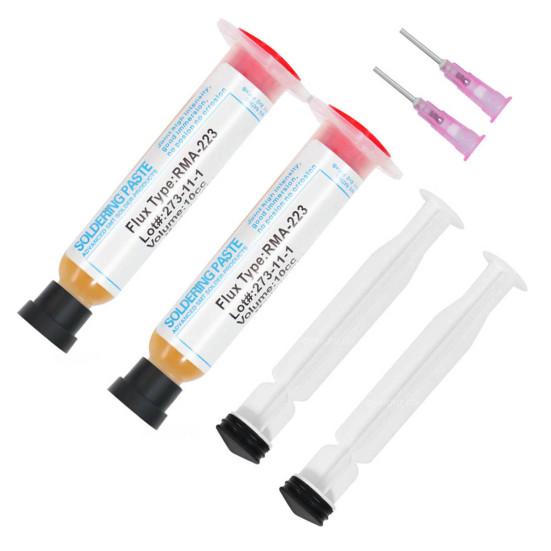 1 Set 10CC Welding Flux Paste Good Thin Consistency Reusable Soldering Flux Cream Welding Agent Home Supply