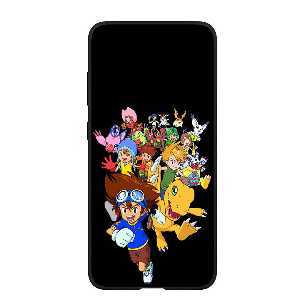 Чехол для Samsung Galaxy S25 S24 S23 iPhone 16 15 Xiaomi Redmi Note 14 13 12 16E 11 Pro OPPO Moto Huawei Anime Digimon Adventure Digital Monster Cover