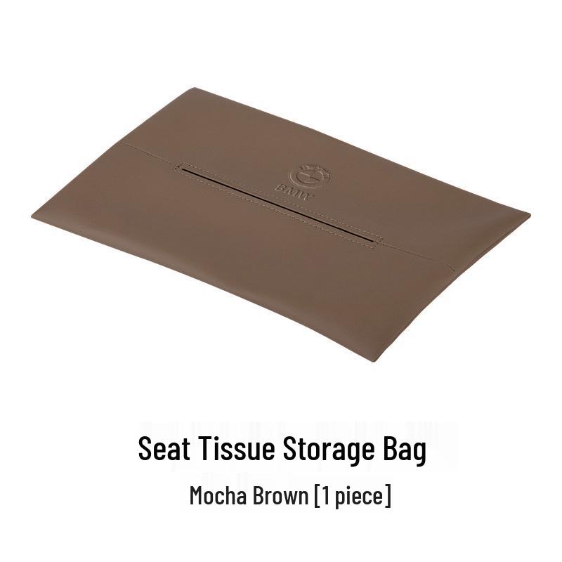 BMW Tissue Box Holder: Compatible with 3, 5, 7 Series, X1, X3, X4, X5, X6 Models - Car Interior Tissue Bag