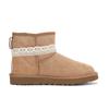 UGG CLASSIC MINI Натуральная овчина Термостойкий Устойчивый к истиранию Нескользящий Термостойкий Устойчивый к истиранию Нескользящий Короткий 1016222-CHE(Team210-S-BOX)