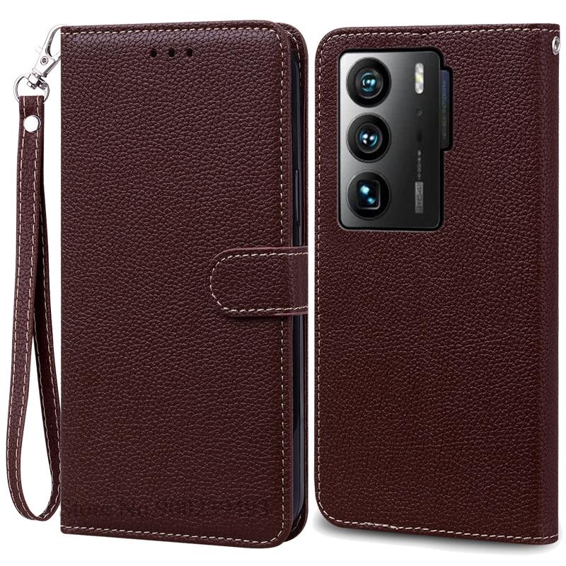 Для ZTE Axon 40 Ultra Чехол-кошелек Флип Кожаный Чехол Для ZTE Axon 40 Ultra Чехол Силиконовый Чехол-Книга Coque Fundas