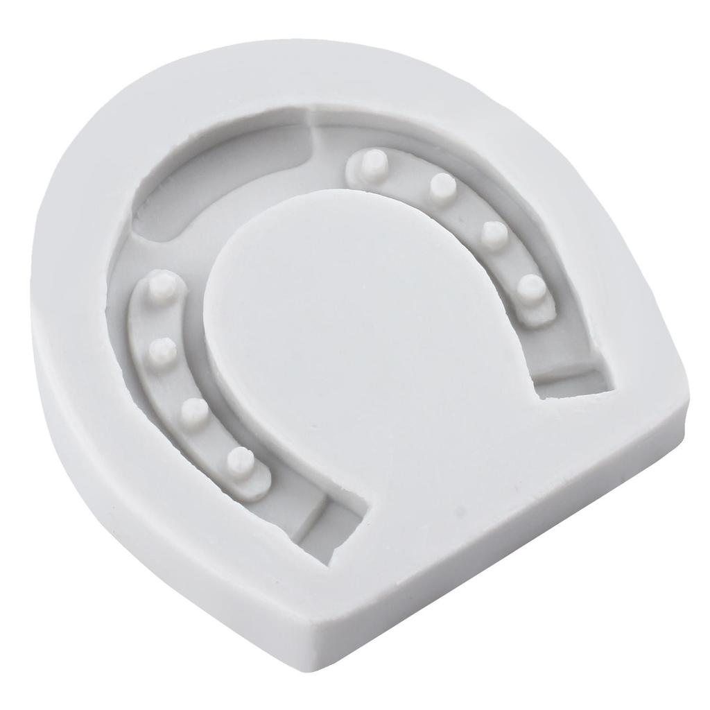 Horseshoe Silicone Mold Horseshoe Hoof Fondant Molds Cake Decorating Tools Theme Cake Dessert Decorated Chocolate Candy Mold