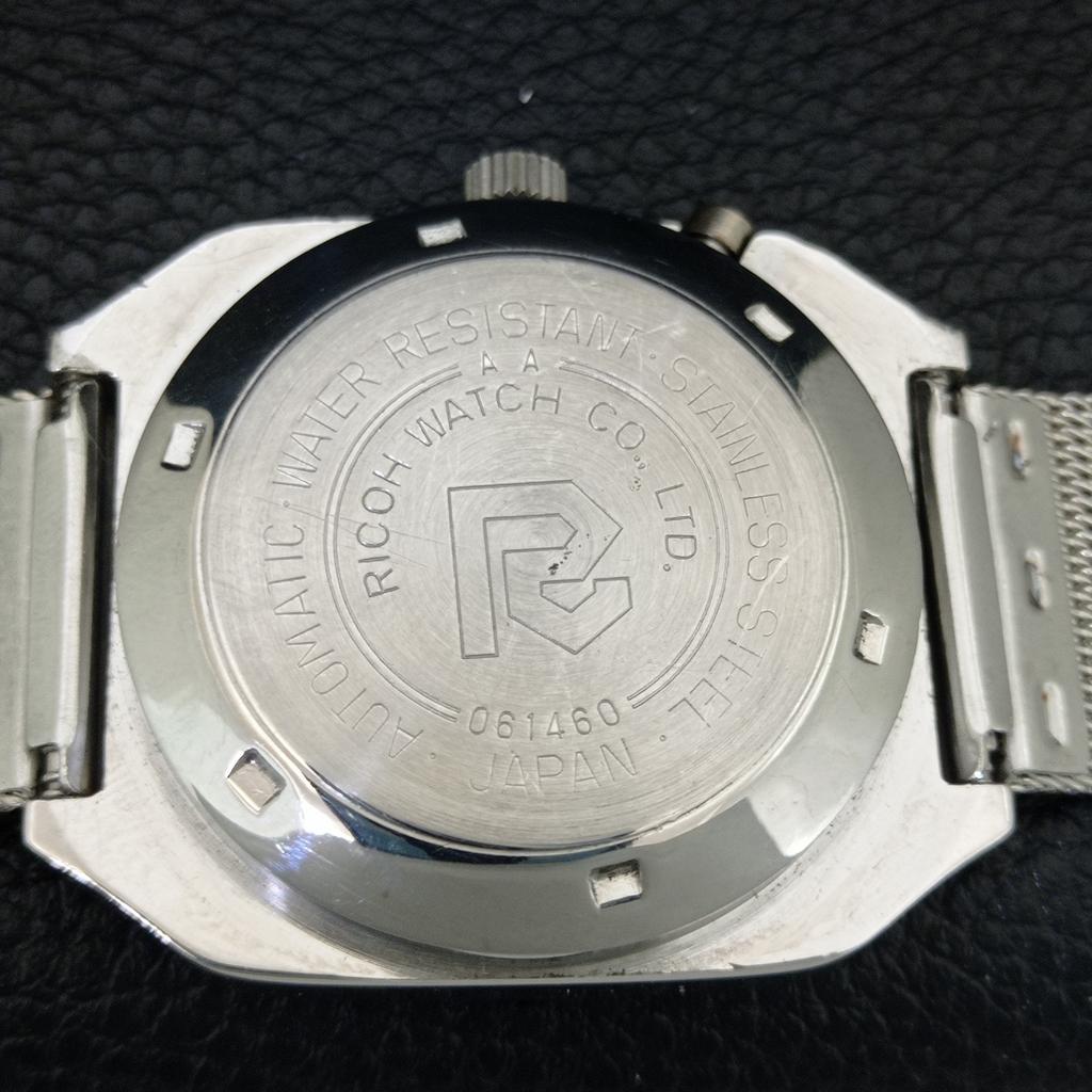 ВИНТАЖНЫЕ ЯПОНСКИЕ МУЖСКИЕ ЧАСЫ RICOH R31 АВТОМАТИЧЕСКИЕ ОРИГИНАЛ ЦИФЕРБЛАТ a709246-1