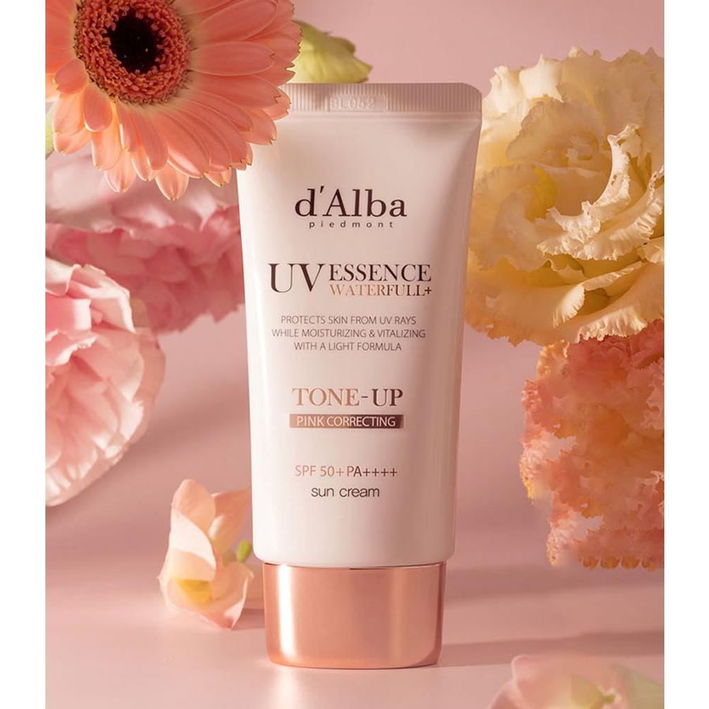 d'Alba Солнцезащитный крем Waterful Tone-Up SPF 50+ PA++++, 50 мл, 3 шт.