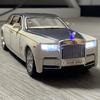 1:24 Роллс-Ройс Фантом Мансори Литые Модели Автомобилей из Сплава и Игрушечные Транспортные Средства Модель Автомобиля Со Звуком и Светом Машинки с Инерционным Механизмом Игрушки Для Детей Подарки