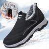 Boots Men Snow Outdoor Mens Fur Shoes Men's Winter Boots Hiking Ankle Boots Waterproof Men Shoes Work Shoes Footwear