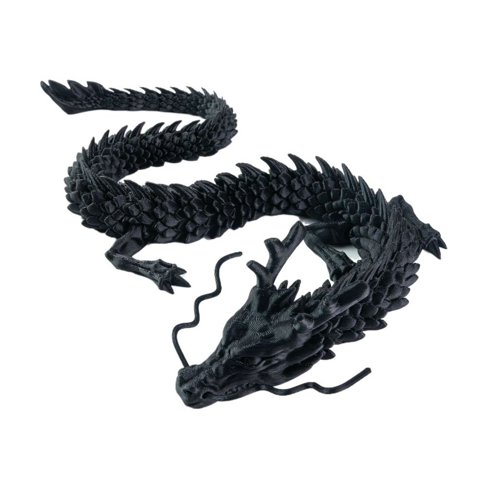 3D Articulated Chinese Dragon Printed Chinese Dragon Ornament Kids Gifts