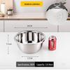 Многоцелевая кухонная миска Tianze из нержавеющей стали 304