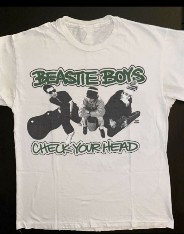 Рубашка Beastie Boys Check Your Head Все размеры Белая Унисекс Рубашка