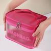 PVC Travel Handbag Wash bag Makeup Bag Cosmetic Organizer Toiletry Bag Cosmetic Storage Bag