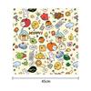 Multifunctional Self-Adhesive Cartoon Cat Cloth Wrap for Bags