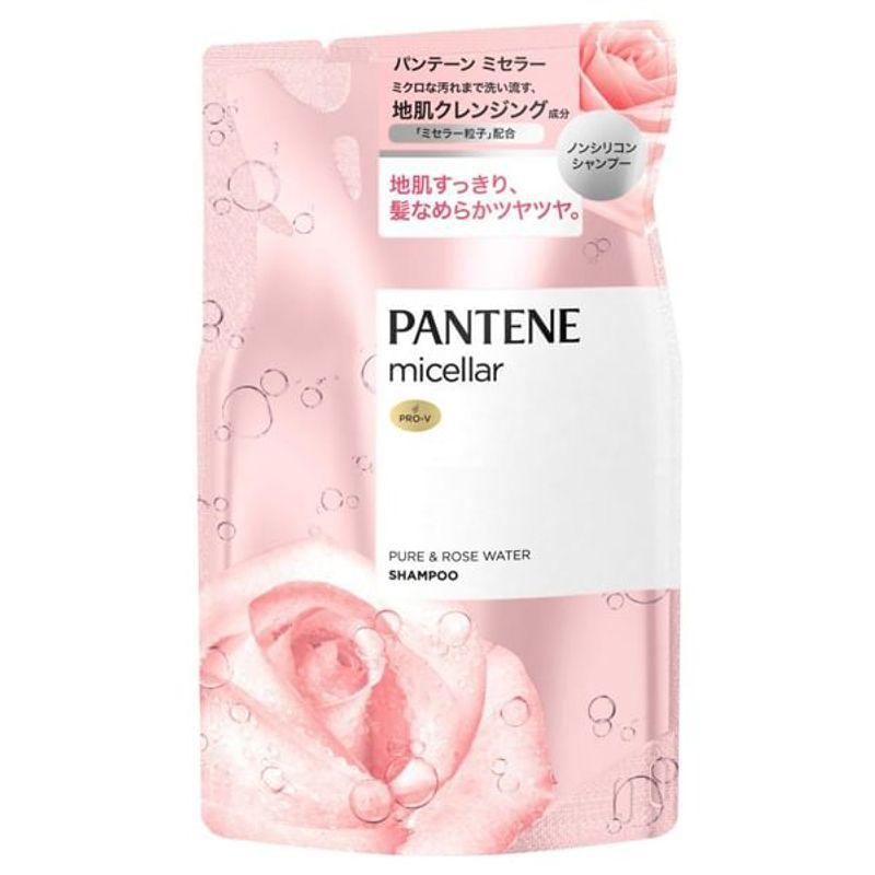 PANTENE Япония - Мицеллярный шампунь «Чистота и розовая вода» - Сменный блок