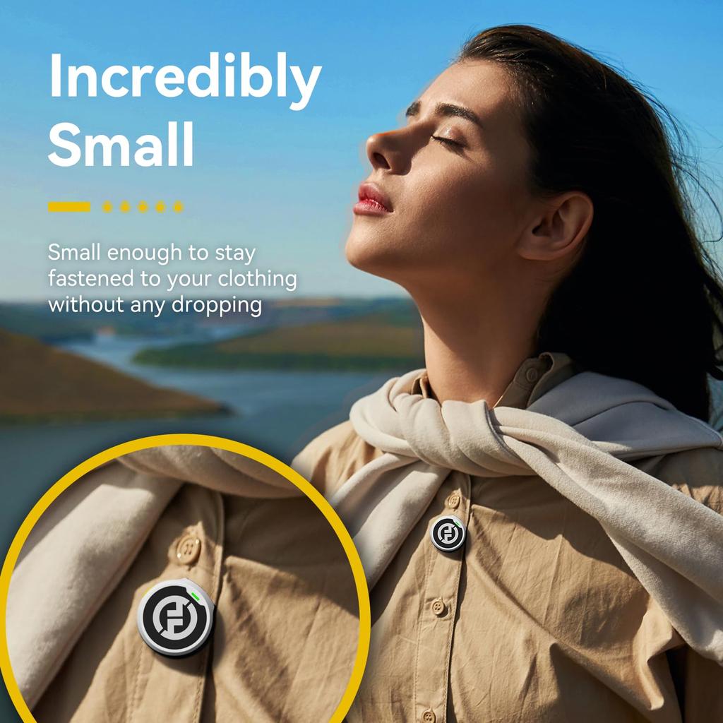 2024 Gold HOLLYLAND Lark Transfer Distance M2 "DGP Award" M2-беспроводной микрофон-штыревой микрофон-легкий 9 г-48 кГц/24 бит-серия Lighting/USB