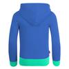 Bluza bawełniana dziecięca TrollKids Kids Sortland Jacket midnight blue/dark mint z kapturem niebieska (139-134)