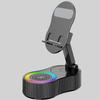 Индукционный держатель для телефона и внешний аккумулятор 2025 с Bluetooth-динамиком и настольной звуковой системой