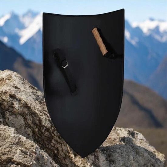 Щит тамплиера с красным крестом, средневековый доспешный щит, рыцарский щит-нагреватель, костюм