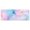 Marble Mouse Pad Pink Purple Blue Extended Desk Mat Textured Large XL Mousepad Non-Slip Rubber Base Stitched Edge Long Keyboard Pad for Desktop Gamin