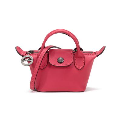Le Pliage Cuir Сумка-кроссбоди на плечо Мини из кожи ягненка Женские сумки Красный 10099757545
