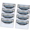 High Quality 8pcs/lot Razor Blades,Compatible for Mache 3 Machine Shaving Razor Blade for Men Face Care
