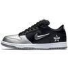 Supreme x Dunk SB Low QS Metallic Silver Унисекс Кроссовки Черные CK3480-001