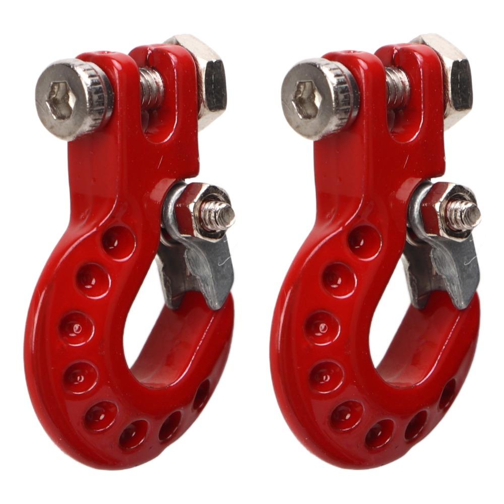 2Pcs RC Car Accessories RC Trailer Hook for SCX10/D90/D110/TF2/TRX4/Tamiya CC01 Climbing Car