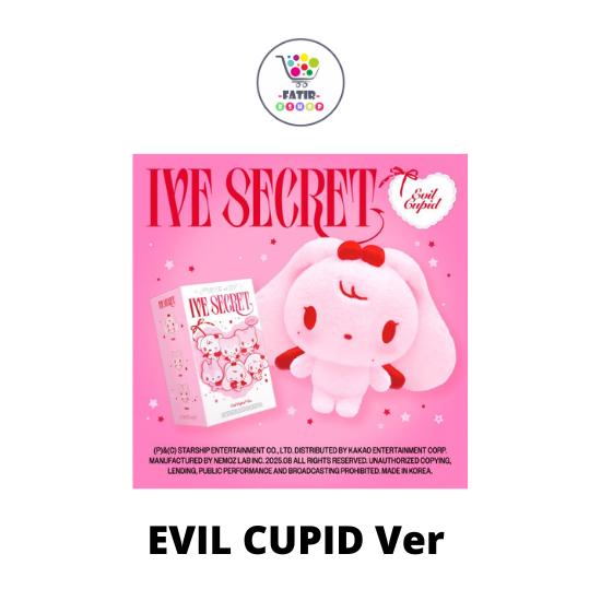 EVIL CUPID Ver PLATFORM Ver Limited Edition IVE 4th Mini Album IVE SECRET