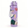 1PC Roller Girl Female 750ml sports water bottle leakproof straw lid outdoor office home