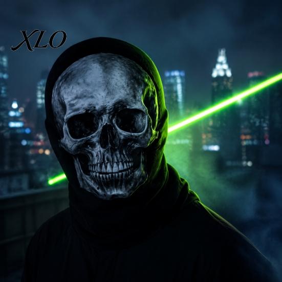 Creative Niche Party Supplies Skull Print Halloween Balaclava, Breathable Mesh Full Face Mask with 3D Printed Print, UV Protection Funny Headwear for