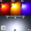MAXGTRS 2x Двухцветный переключатель T10 LED W5W Автомобильные боковые и салонные огни 12В Лампа 2835 Чипов 194 168 Белый 6000K Парковочные и купольные лампы