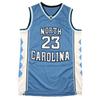 Embroidered Basketball Jersey Mens UNC Blue Michael Jordan Style College Team Uniform Sport Wear