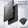 For iPad Pro 13 M5 Case iPad Pro 11 M5 M4 Pro 12.9 10.5 iPad 9.7 Cases Hard Clear Back Cover