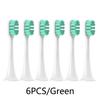 6PCS Replacement Brush Heads For XIAOMI MIJIA T300/T500/T700 Sonic Electric Tooth Vacuum Package Nozzles