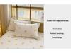 Cotton 100 Set Pillow Pure Cotton Pillowcase Pair Single Size 48cm X 74cm