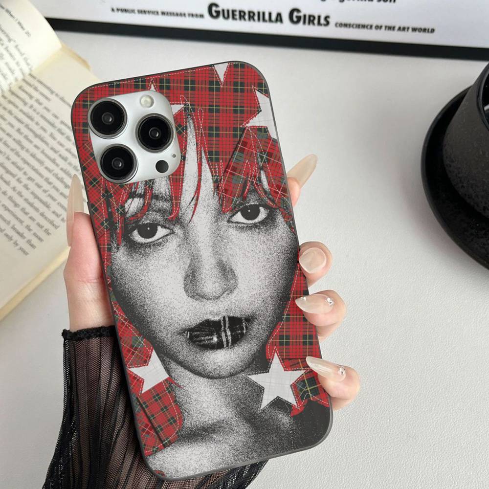 Чехол для телефона певицы Pinkpantheress для iPhone 17 16 15 11 12 13 14 Pro Max Мягкий гофрированный силиконовый чехол
