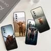 Highland Cows For POCO X6 Pro M6 X3 X5 F3 F5 M5s Cover For Xiaomi 13T 12T 11T 14 Pro 12 13 Lite Case