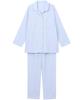 Relax Sleep Science Long Long Cotton YDX588 SX [Wacoal & Sleep] Pajamas, Sleeves, Pants, 100% (Main Body) Women's