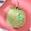 Quickdry Kitchen Hand Towel Chenille Absorbent Thickened Hanging Fruit Design