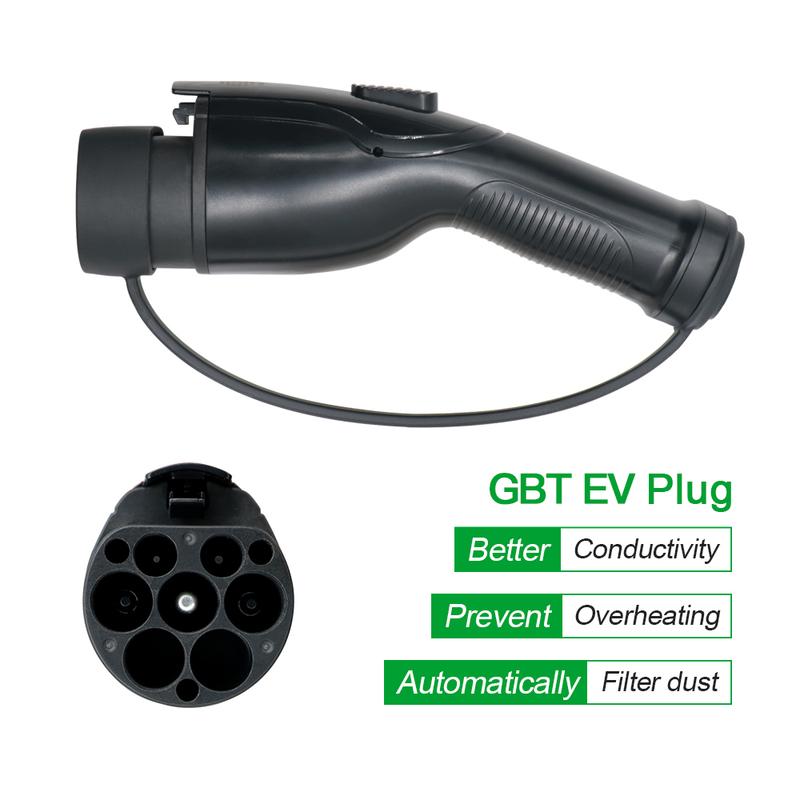 Isigma 16A 32A 1/3P GB/T Plug For Replacement EVSE for Electric Car Accessories GBT EV Charging Plug EVSE Charger Connector